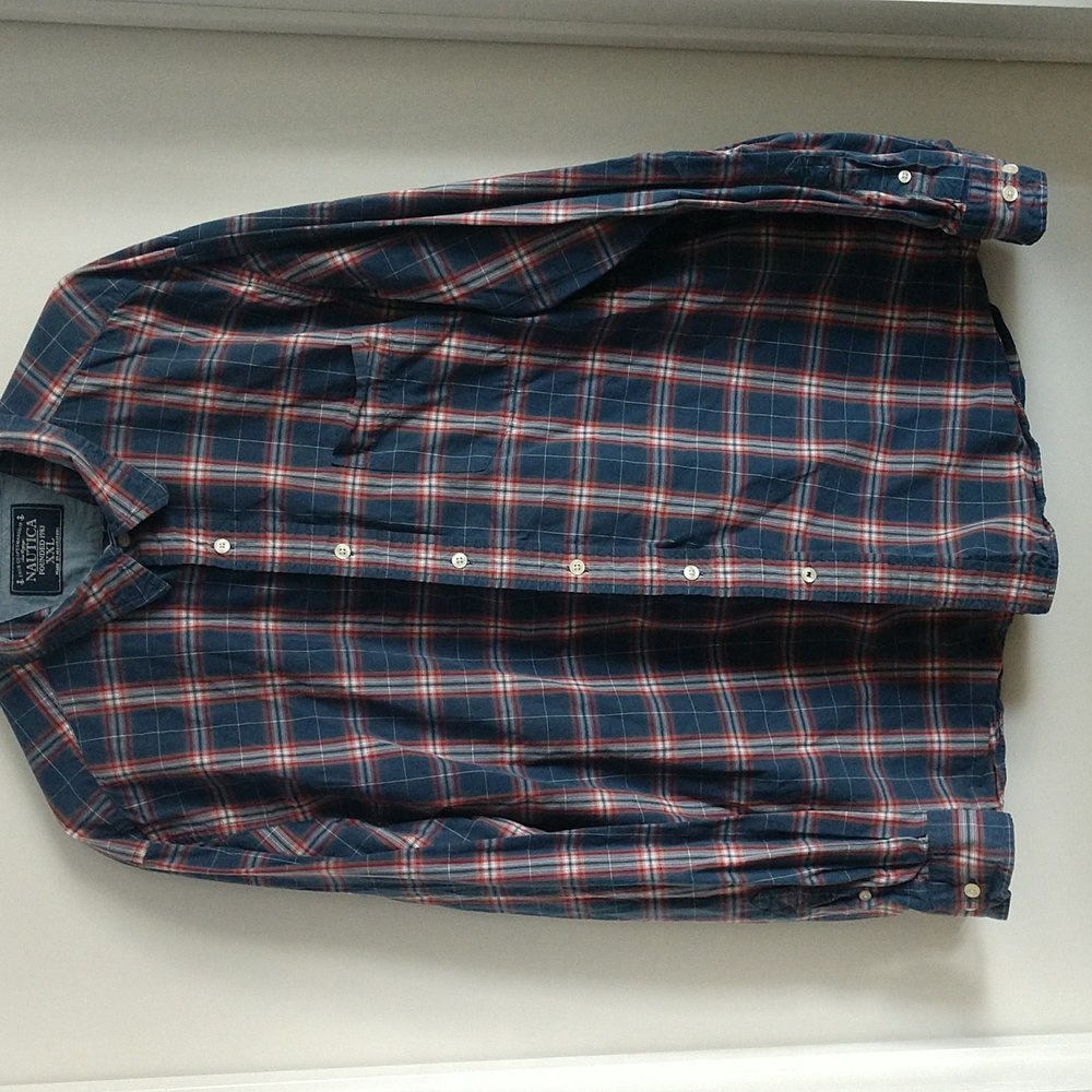 NAUTICA plaid shirt Sz XXL